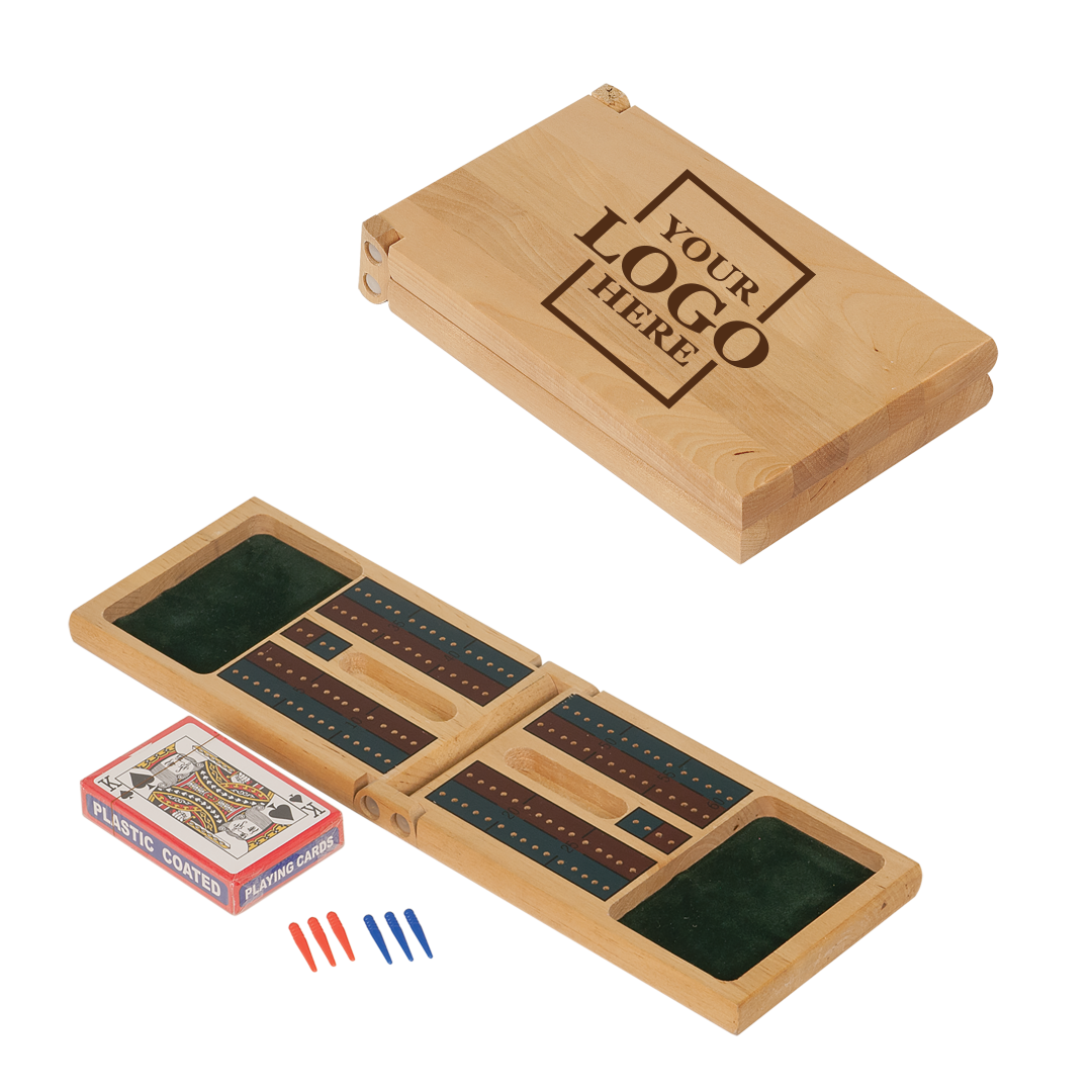 Custom Wood Cribbage Gift Sets | Logo Engraved | FREE MOCK UPS ...